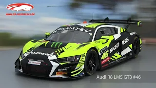 ck-modelcars-video: Audi R8 LMS GT3 #46 24h Spa 2022 V. Rossi, Vervisch, Müller Audi WRT 1:18 Spark
