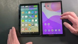 Amazon Fire HD8 Plus Vs Lenovo Tab M9 Speed Test