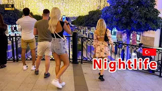 NIGHTLIFE TURKEY 🇹🇷 2023 Beautiful Ladies in Antalya [4K] #turkey #nightlife #beautifulgirl