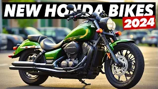 Top 7 NEW Honda Motorcycles For 2024