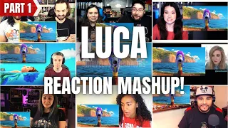 Luca Trailer Reaction Mashup | Disney and Pixar's Luca Official Trailer Reaction Mashup [Part 1]