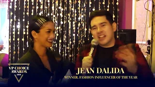 Jean Dalida wins Fashion Influencer of the Year | VP Choice Awards Exclusive Interview