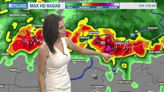 Louisville, southern Indiana under Severe Thunderstorm Warning Sunday morning | May 7, 2023 #WHAS11