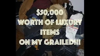 $50,000 Worth Of Saint Laurent, Louis Vuitton,Acne Studios, Balmain & More | Ariel Rosado