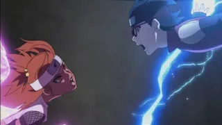 BORUTO EP 225 LEGENDADO PT BR SARADA VS CHO CHO chidori vs modo borboleta.