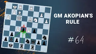 GM Vladimir Akopian's Important Rule (on Piece Activation) - Daily lesson with a Grandmaster - #64