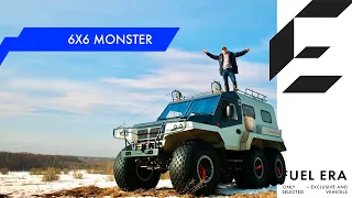 Driving The Most Insane Russian Off-Roader - 6x6 G-Wagon's Worst Nightmare!