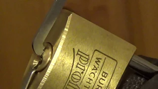 Lock:107 Burg Wachter Profi picked. Thank you T&J :)