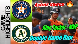 Astros vs Athletics Full Game Highlights May 13, 2024 | What a Play! Kyle Tucker Homers 14th Season