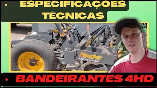 ATENÇÃO vídeo SOMENTE falando sobre especificações técnicas do subsolador bandeirantes 4hd!!!