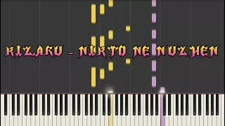 KIZARU - NIKTO NE NUZHEN - кавер на пианино (piano cover) | урок