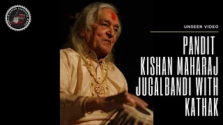 Unseen Video Pandit Kishan Maharaj Jugalbandi With Kathak.