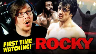 ROCKY MOVIE REACTION | First Time Watching | Review