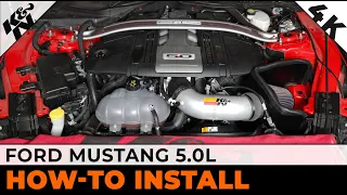 Ford Mustang 5.0L  [#69-3540TP] Air Intake Installation