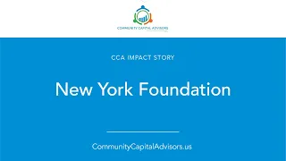 New York Foundation: Investing for Racial Equity (CCA Impact Story)