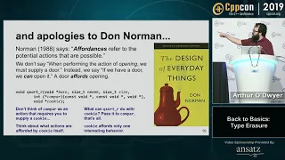 Back to Basics: Type Erasure - Arthur O'Dwyer - CppCon 2019
