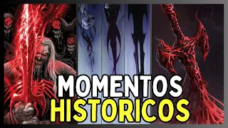 10 MOMENTOS HISTORICOS Sobre LA NECROESPADA / NECROSWORD en los COMICS