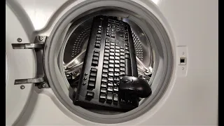 Experiment - Keyboard and Mouse - in a Washing Machine