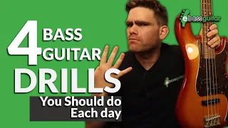 4 Bass Guitar Drills You Should Do Each Day