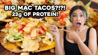 Healthy Big Mac Tacos?!?! I Low Carb I  High Protein