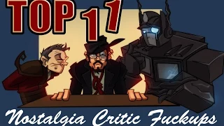 Nostalgia critic - Top 11 Nostalgia Critic Fuck-Ups (rus sub)