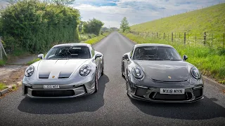 Porsche 992 GT3 Touring vs 991.2 GT3 Touring