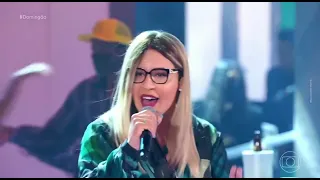 Gloria Groove homenageia Marília Mendonça - Bebi Liguei no "Show dos Famosos" Domingão com Huck.