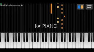 Hifumi -猛独が襲う (Deathly Loneliness Attacks) Piano tutorial/version, synthesia piano tutorial+Sheets