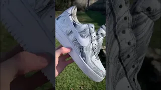 HYDRO DIPPING AIR FORCES ONES