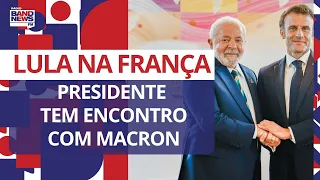 Lula chega à França para encontro com Macron