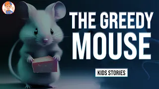 Moral Stories In English | The Greedy Mouse | English Animated Short Stories | Moral Stories