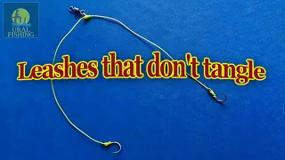 Leashes that don't tangle | Ural Fishing