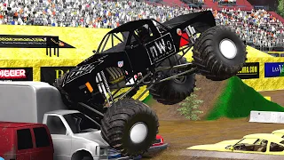 Best MOMENTS of the 2000 Season Monster Jam  I  BeamNG.Drive