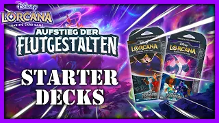 Die NEUEN Starter DECKS | Aufstieg der Flutgestalten | Disney Lorcana Opening