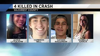 4 teens killed in crash were not wearing seat belts