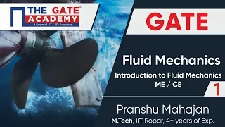 Introduction to Fluid Mechanics (Part 1)  | GATE  Free Lectures | Mechanical/Civil Engineering