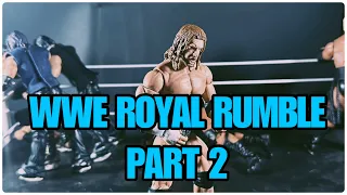 WWE ROYAL RUMBLE PART 2 (ft. WCW) STOP MOTION