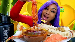 Seafood Boil, King Crab, Mukbang, Nina Unrated Trisha Paytas Drama