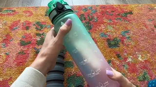 Collapsible water bottle vs Sahara water bottle