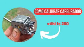 Cómo REGULAR carburador STIHL FS 280