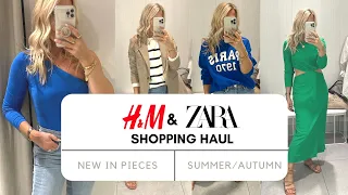 H&M & Zara NEW IN SUMMER/AUTUMN HAUL - Come Shopping with me to see my top picks in stock now!