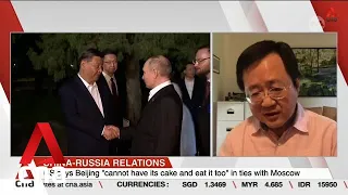 Steve Tsang on Putin's trip to China