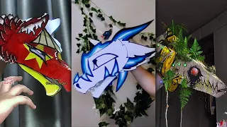 😱THE AMAZING Paper Dragon 🔥Puppet TikTok Compilation #35