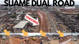 20th September 2023: Good News! Works on SUAME DUAL ROAD Project has begun in Kumasi Ghana.