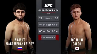 VFC 162. Zabit Magomedsharipov (Yappi_Door) vs Dooho Choi (IvanBoyko001)