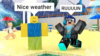 ROBLOX Natural Disaster Survival Be Like... (FUNNY MOMENTS)