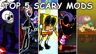 Top 5 Scary Mods #15 - Friday Night Funkin'
