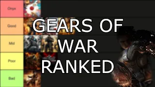 The OFFICIAL Tier-List Ranking for Gears of War