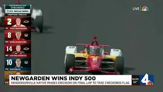 Josef Newgarden wins Indy 500