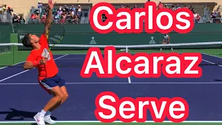 Carlos Alcaraz Serve Analysis (Pro Tennis Technique Explained)